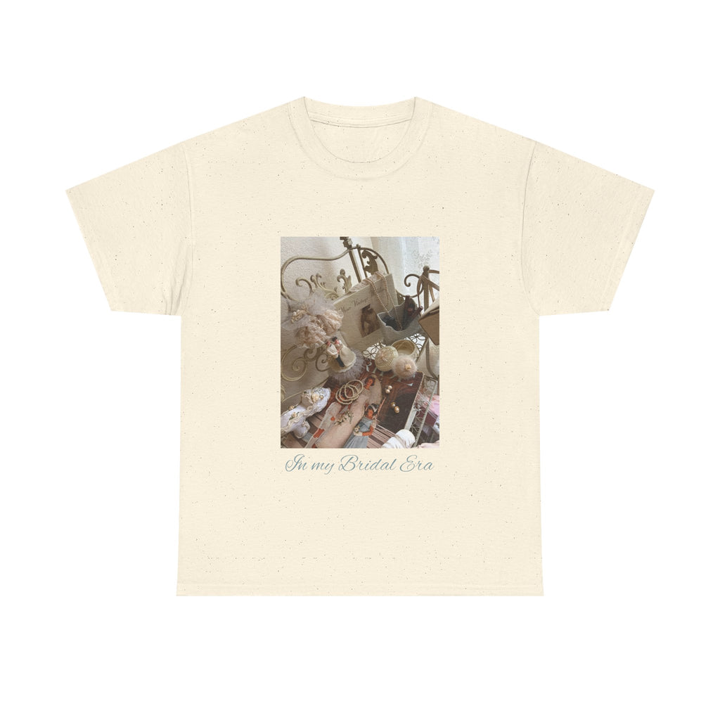 Antique Bridal Era Tee | Floral Arrangement, Antique Decor