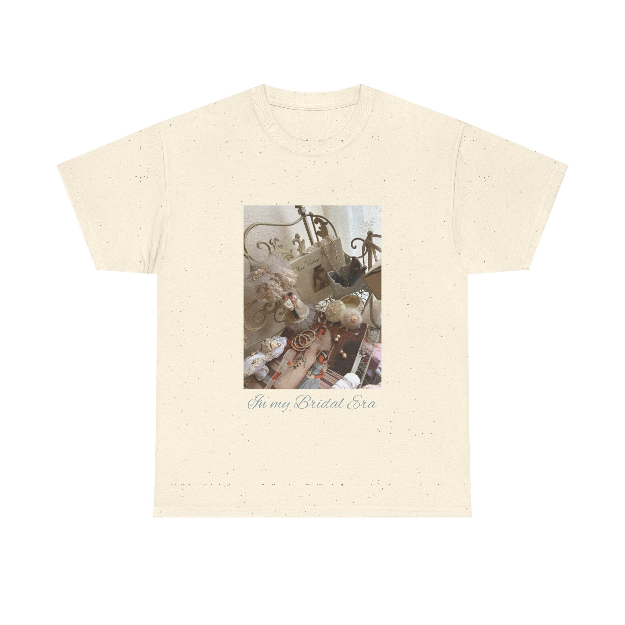 Antique Bridal Era Tee | Floral Arrangement, Antique Decor