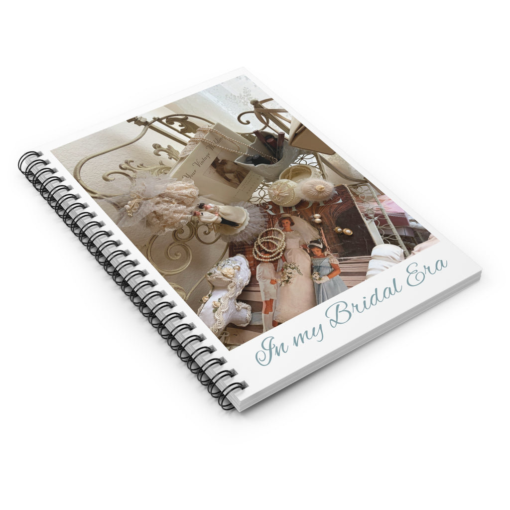In My Bridal Era Spiral Notebook | Vintage Wedding Keepsake