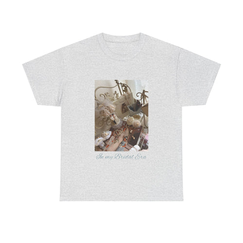 Antique Bridal Era Tee | Floral Arrangement, Antique Decor