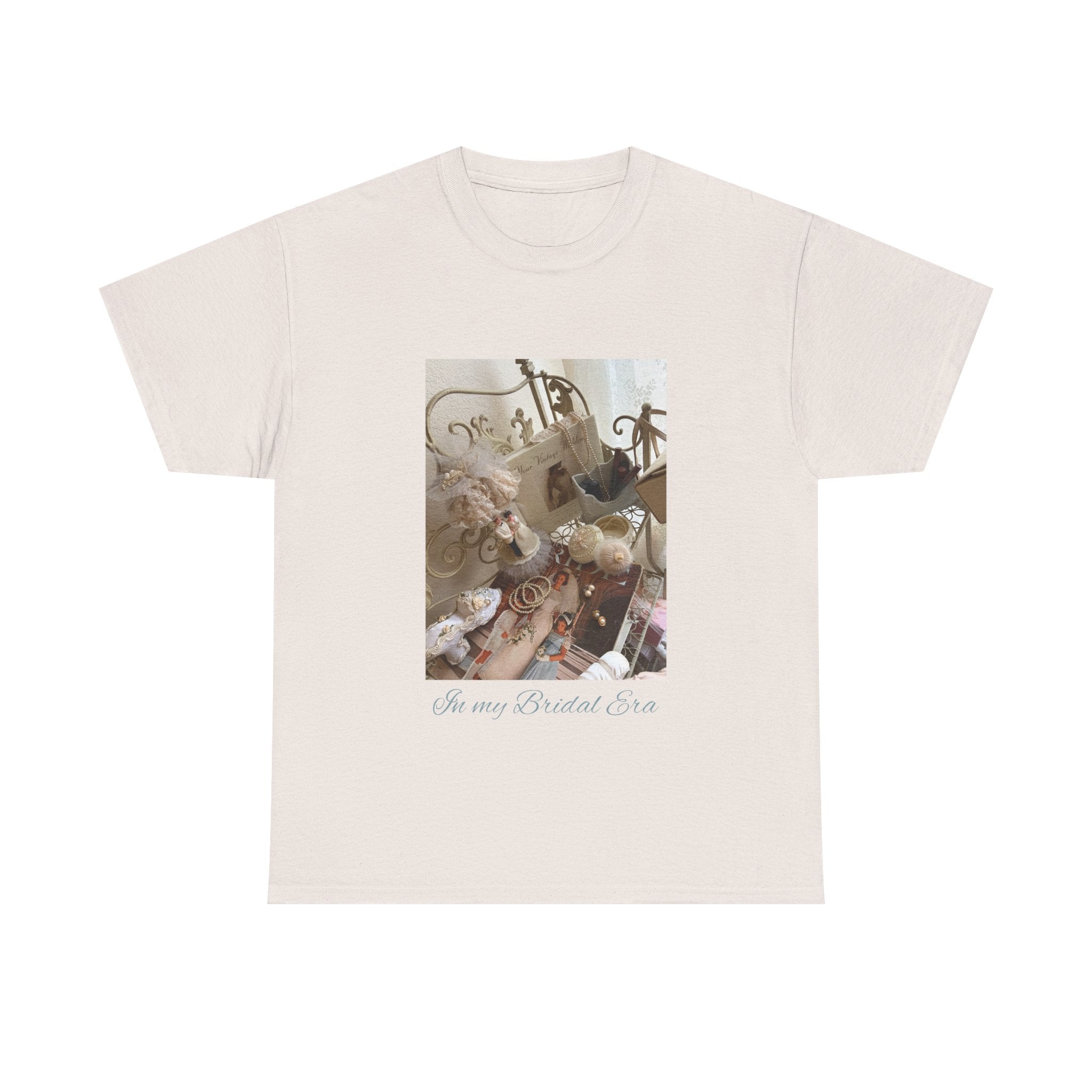 Antique Bridal Era Tee | Floral Arrangement, Antique Decor