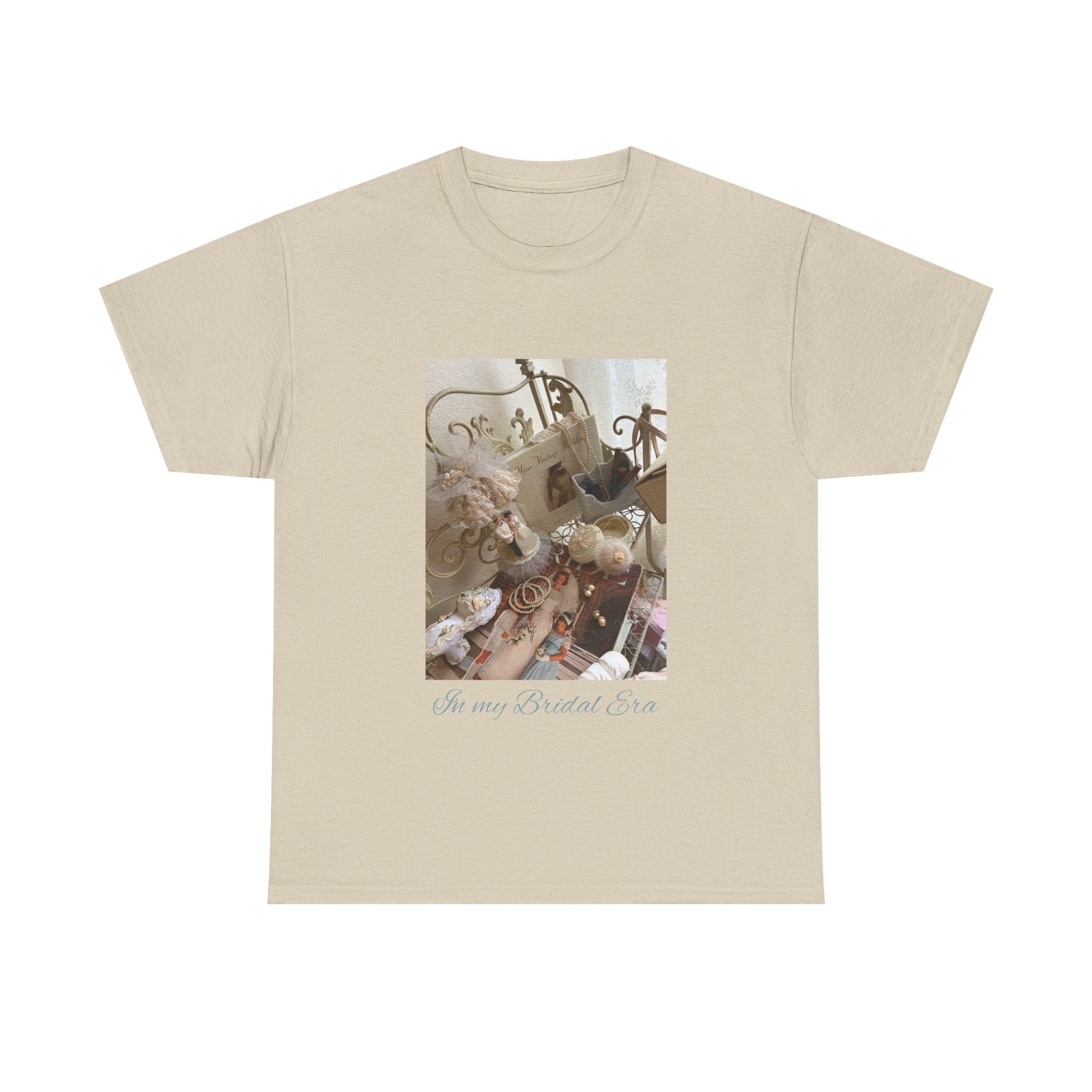 Antique Bridal Era Tee | Floral Arrangement, Antique Decor