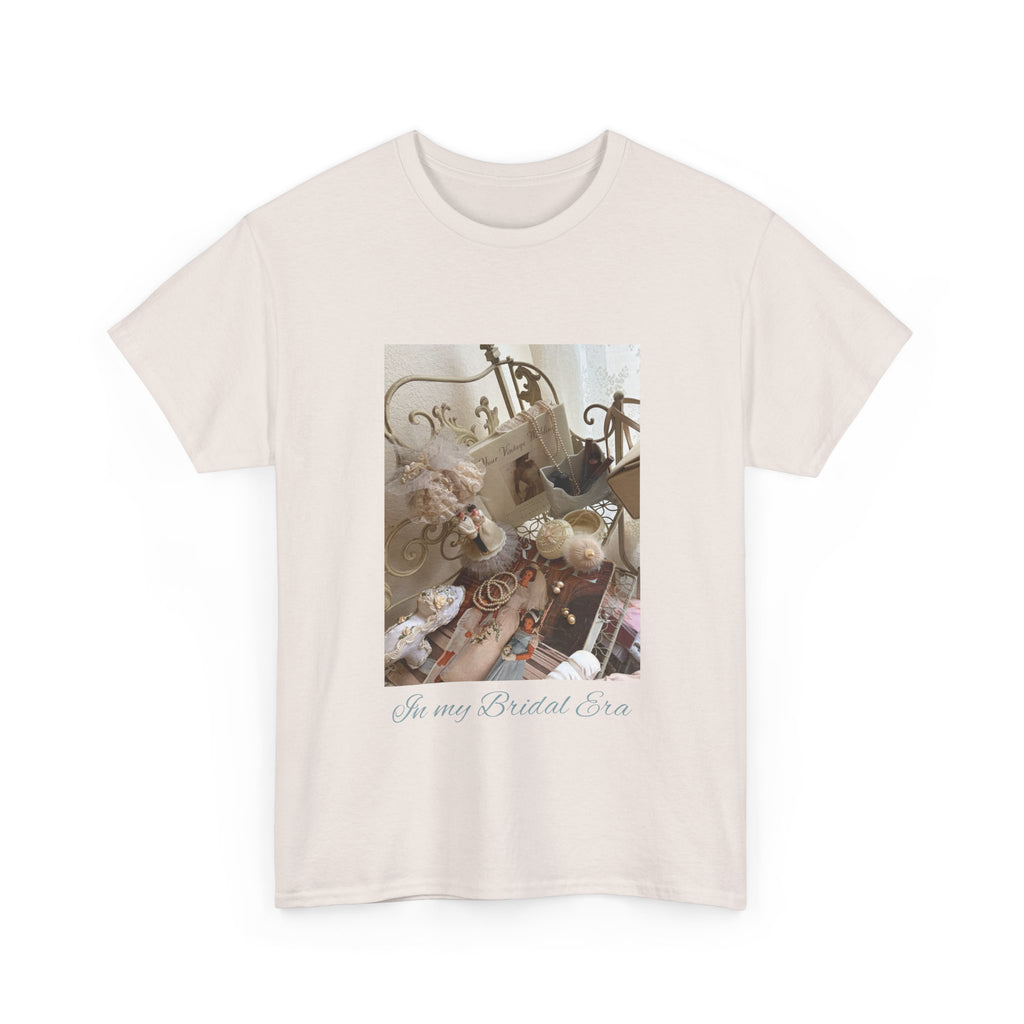 Antique Bridal Era Tee | Floral Arrangement, Antique Decor