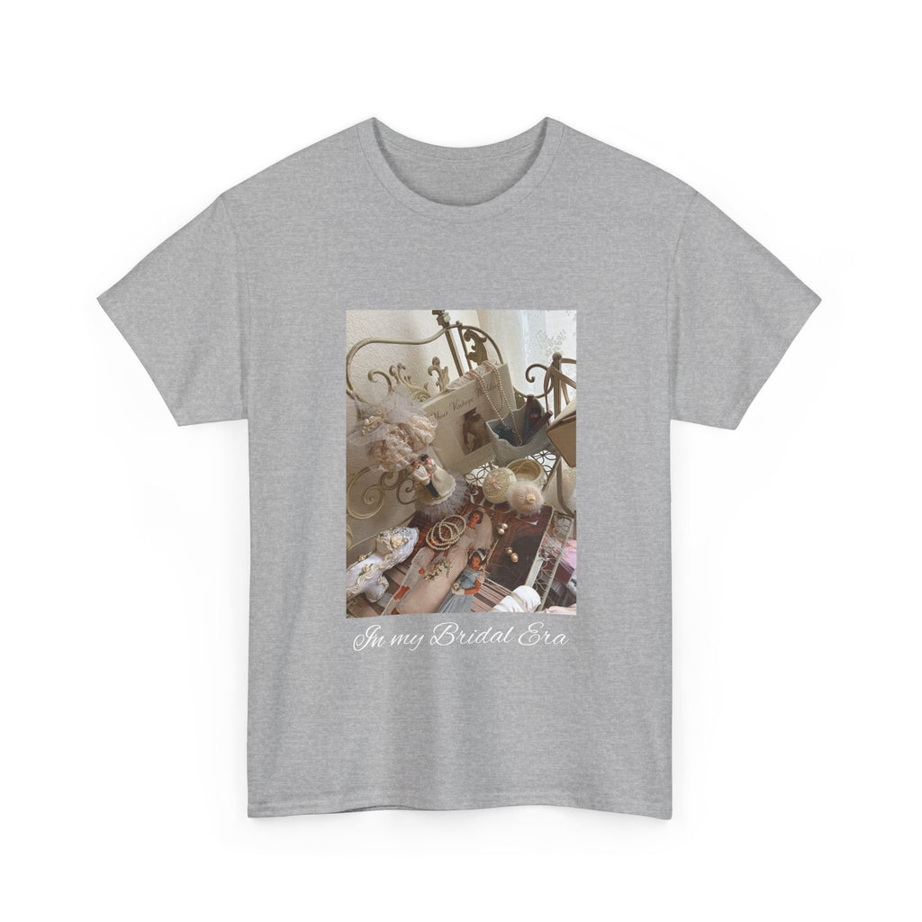 Antique Bridal Era Tee | Floral Arrangement, Antique Decor